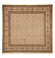 Persisk matta - Tabriz kvadrat  - 248 x 243 cm - beige