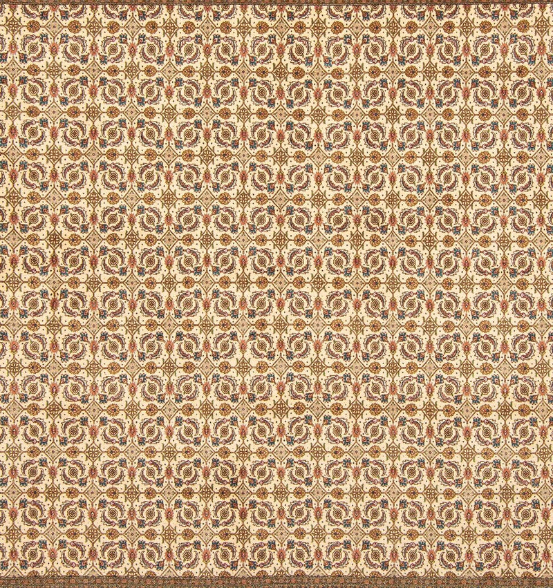 Persisk matta - Tabriz kvadrat  - 248 x 243 cm - beige