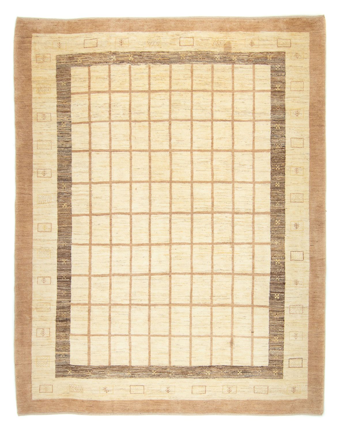 Gabbeh-matta - persisk - 323 x 254 cm - beige