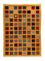 Gabbeh-matta - Loribaft Persian - 154 x 112 cm - orange