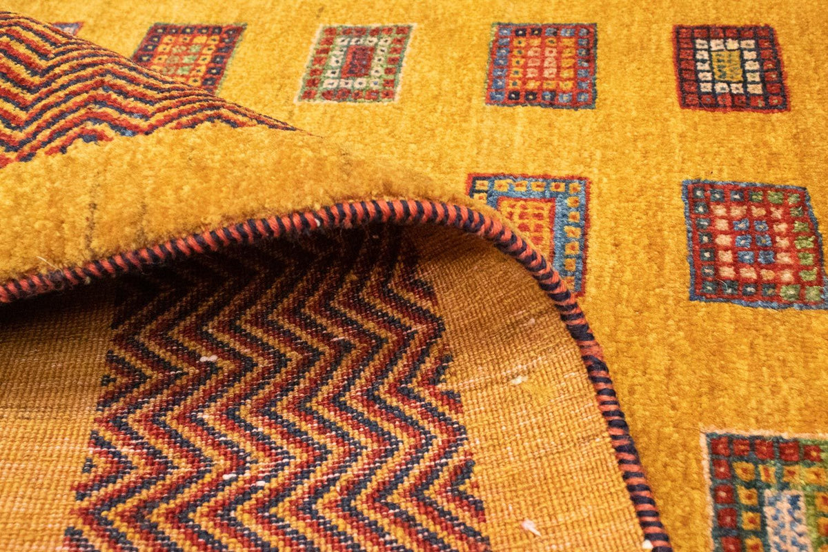 Gabbeh-matta - Loribaft Persian - 150 x 102 cm - guld