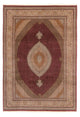 Persisk matta - Tabriz - 358 x 253 cm - mörkröd