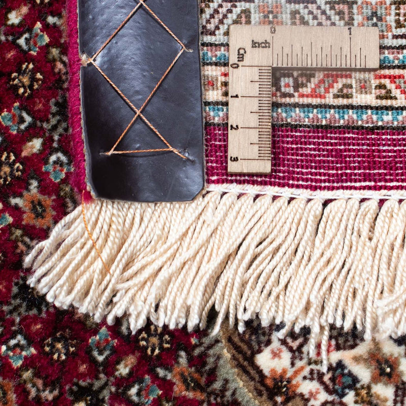 Persisk matta - Tabriz - 358 x 253 cm - mörkröd