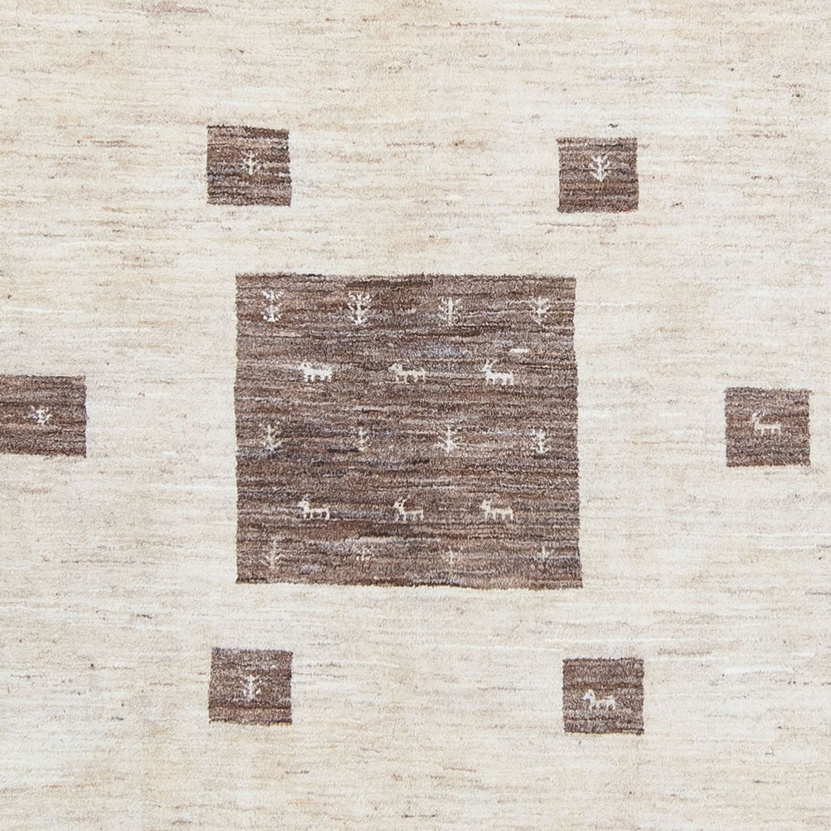 Gabbeh-matta - Loribaft Persian - 340 x 250 cm - beige