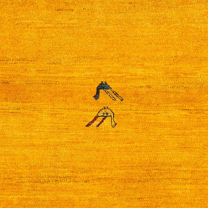 Gabbeh-matta - Loribaft Persian - 143 x 109 cm - guld