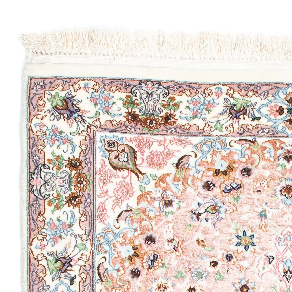 Persisk matta - Isfahan - Premium - 118 x 84 cm - rosa