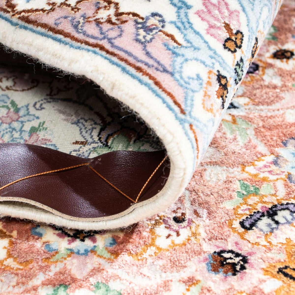 Persisk matta - Isfahan - Premium - 118 x 84 cm - rosa