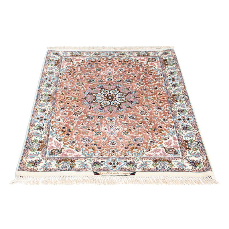 Persisk matta - Isfahan - Premium - 118 x 84 cm - rosa