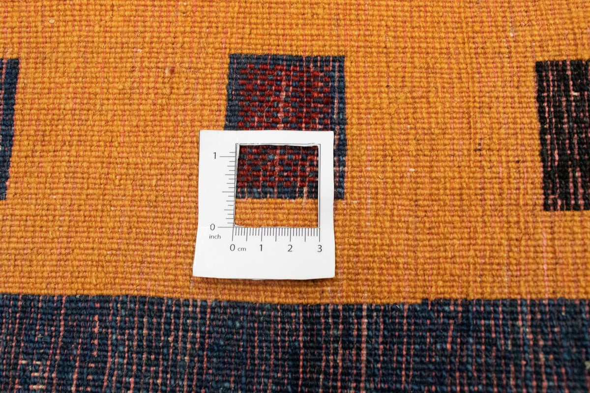 Gabbeh-matta - Loribaft Persian - 145 x 112 cm - mörkröd