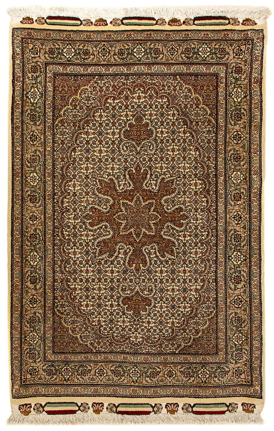 Persisk matta - Tabriz - Royal - 124 x 80 cm - beige