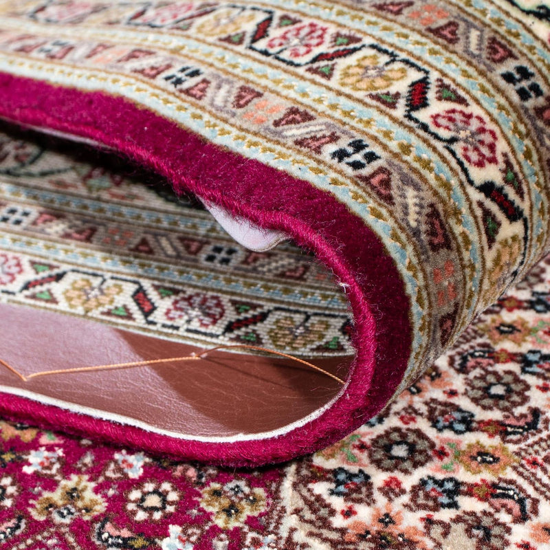 Persisk matta - Tabriz - 300 x 200 cm - mörkröd