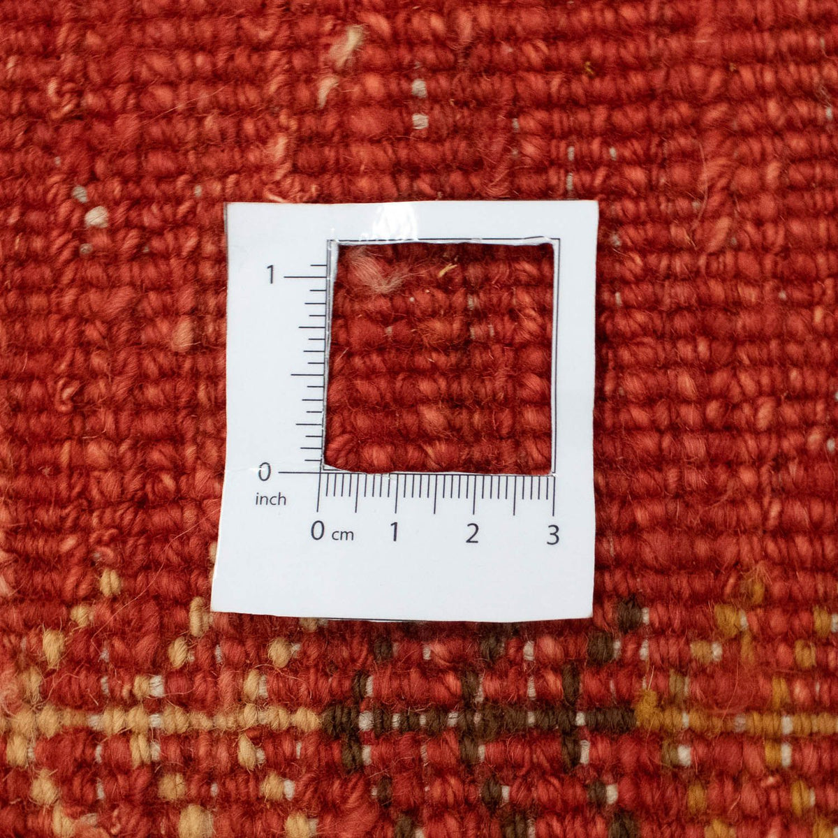 Gabbeh-matta - persisk - 198 x 143 cm - röd