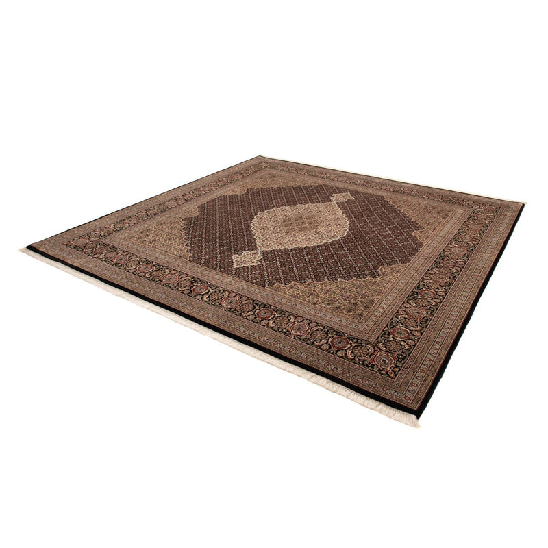 Persisk matta - Tabriz - 253 x 246 cm - mörkblå