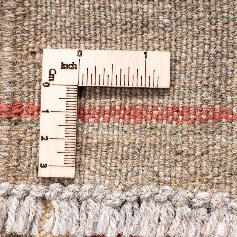 Runner Kelim Carpet - Splash - 193 x 64 cm - rost