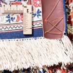 Persisk matta - Ghom - 118 x 80 cm - mörkblå