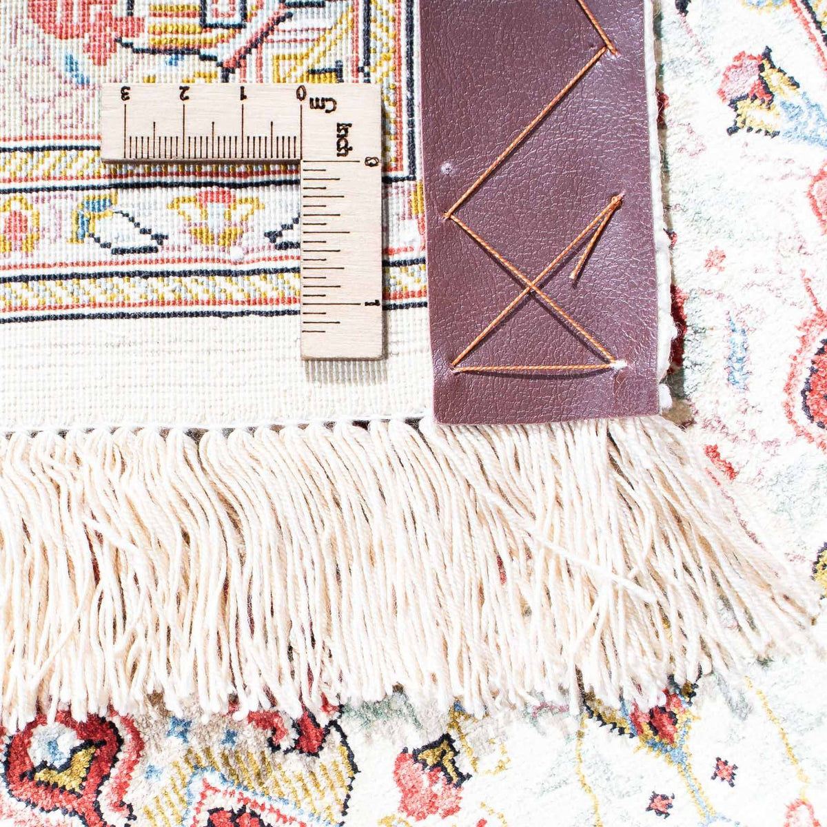 Persisk matta - Ghom - 118 x 75 cm - beige