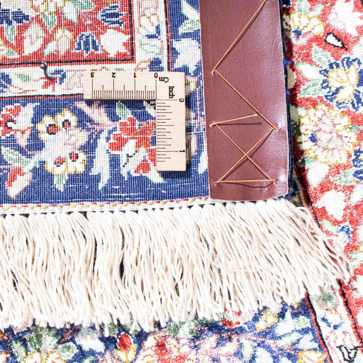 Persisk matta - Ghom - 120 x 78 cm - mörkblå