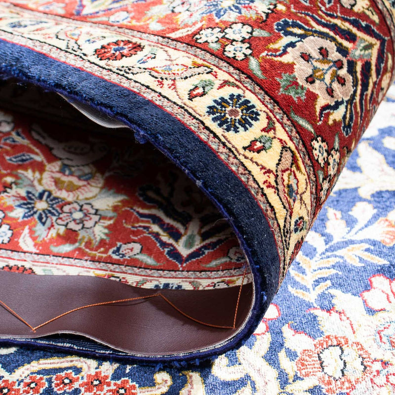 Persisk matta - Ghom - 147 x 104 cm - mörkblå