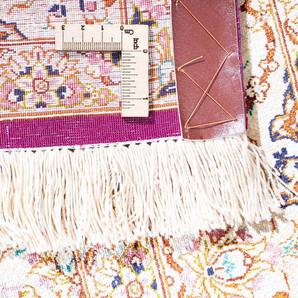 Persisk matta - Ghom - 146 x 102 cm - lila