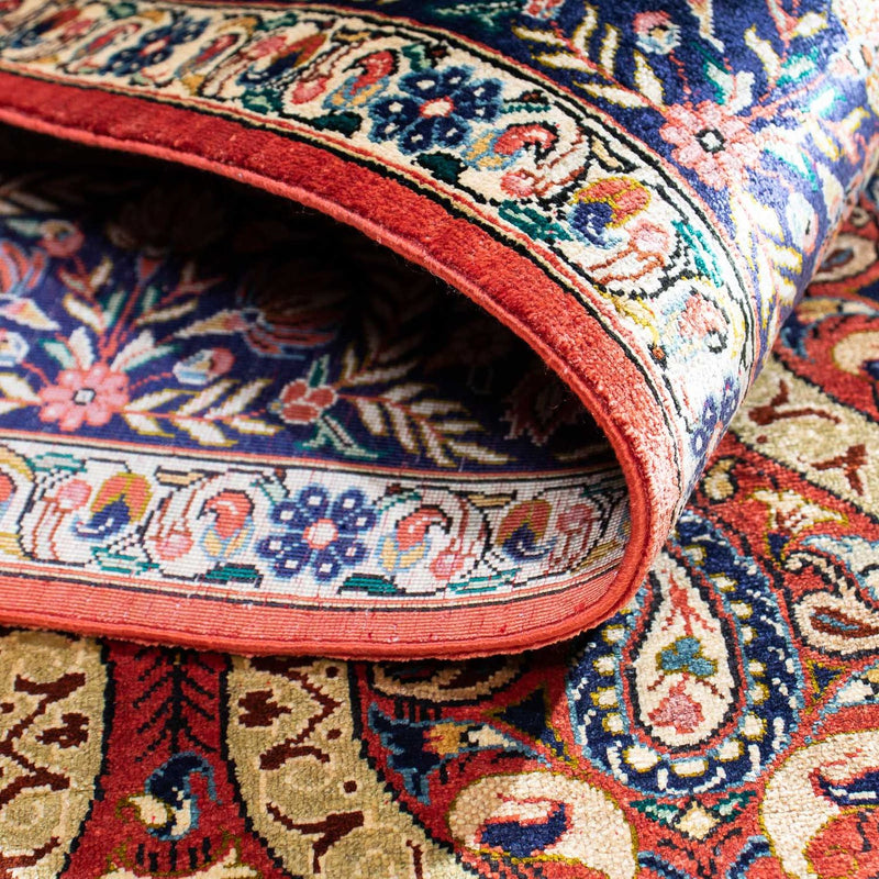 Persisk matta - Ghom - 150 x 98 cm - röd