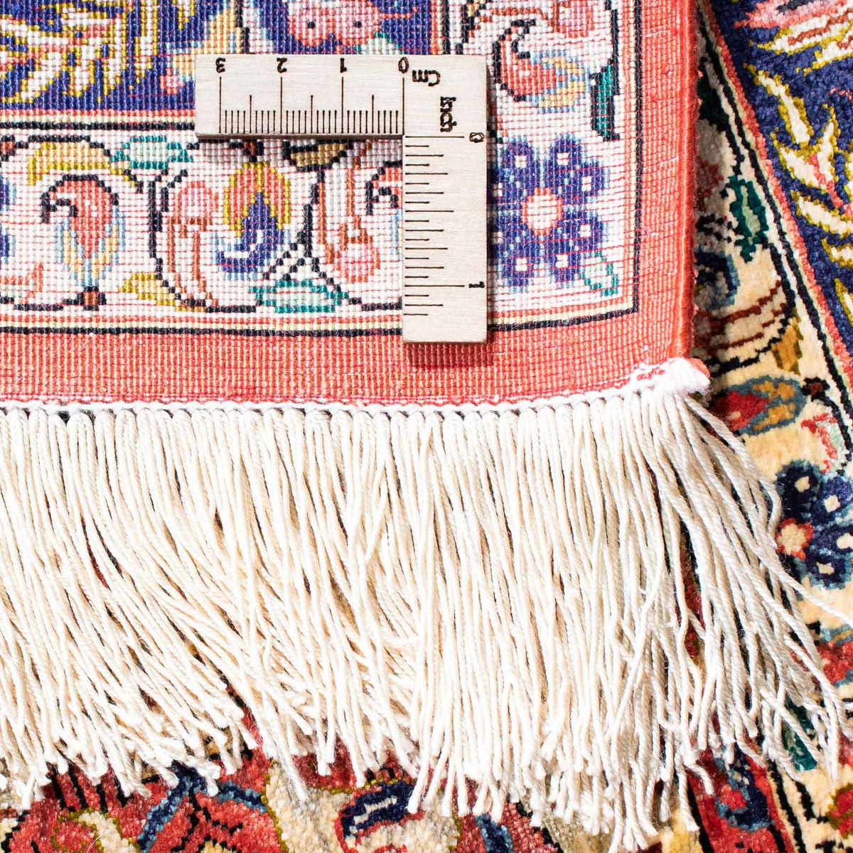 Persisk matta - Ghom - 150 x 98 cm - röd