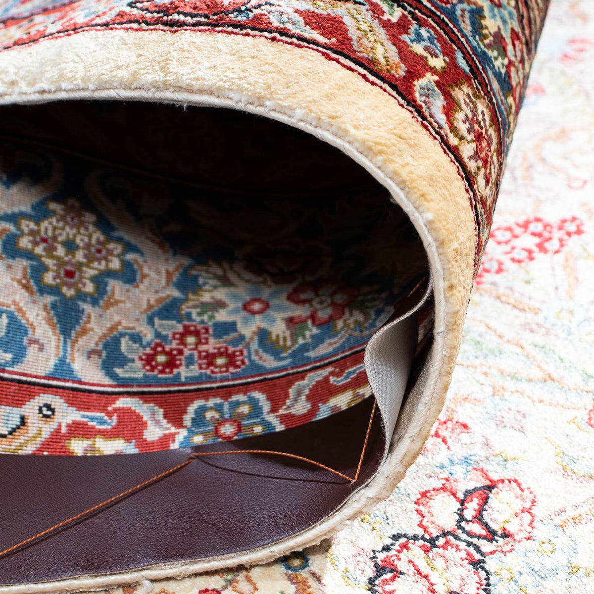 Persisk matta - Ghom - 157 x 99 cm - beige