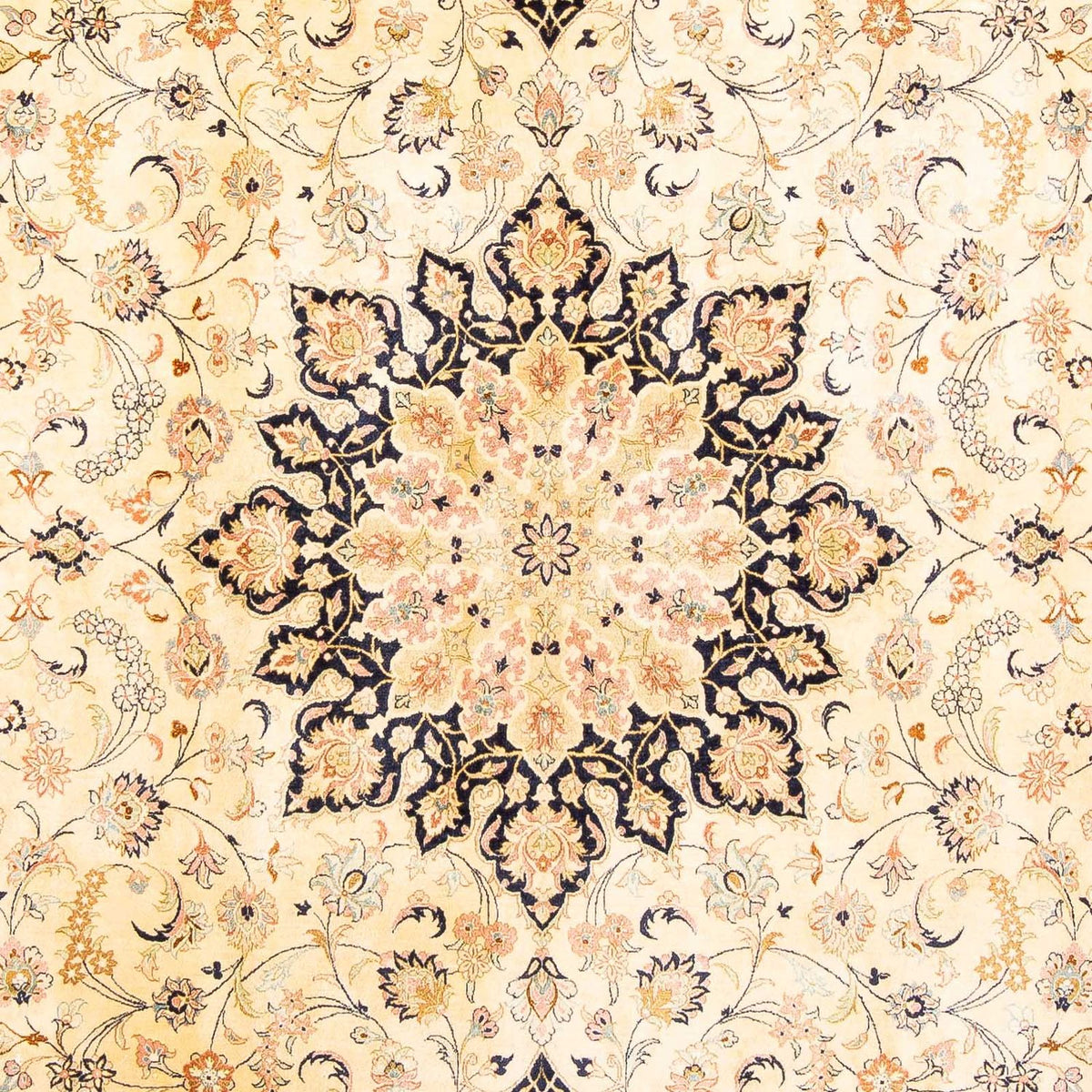 Persisk matta - Ghom - 297 x 194 cm - beige