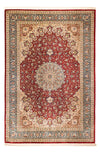 Qom Mattan 198x296cm - Persisk matta - Rektangulär / Mörkröd / 198 x 296 cm Rektangulär