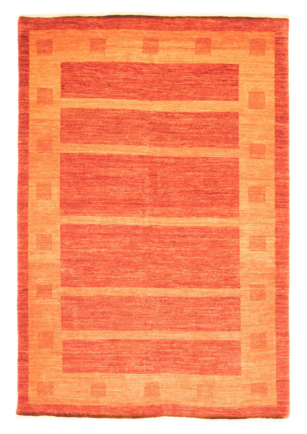Gabbeh-matta - Loribaft Persian - 247 x 171 cm - röd