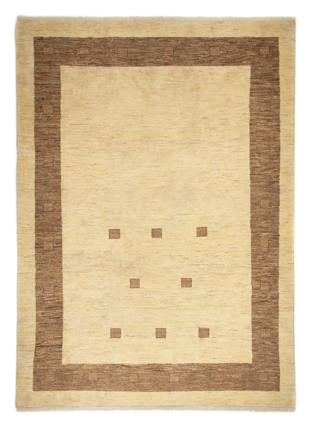 Gabbeh-matta - Loribaft Persian - 261 x 192 cm - beige