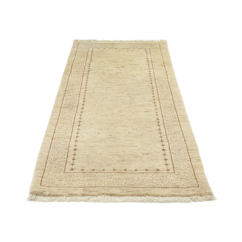 Runner Gabbeh-matta - Loribaft Persian - 185 x 85 cm - beige