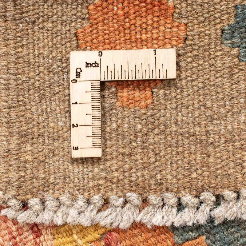 Runner Kelim Carpet - Splash - 200 x 62 cm - brun