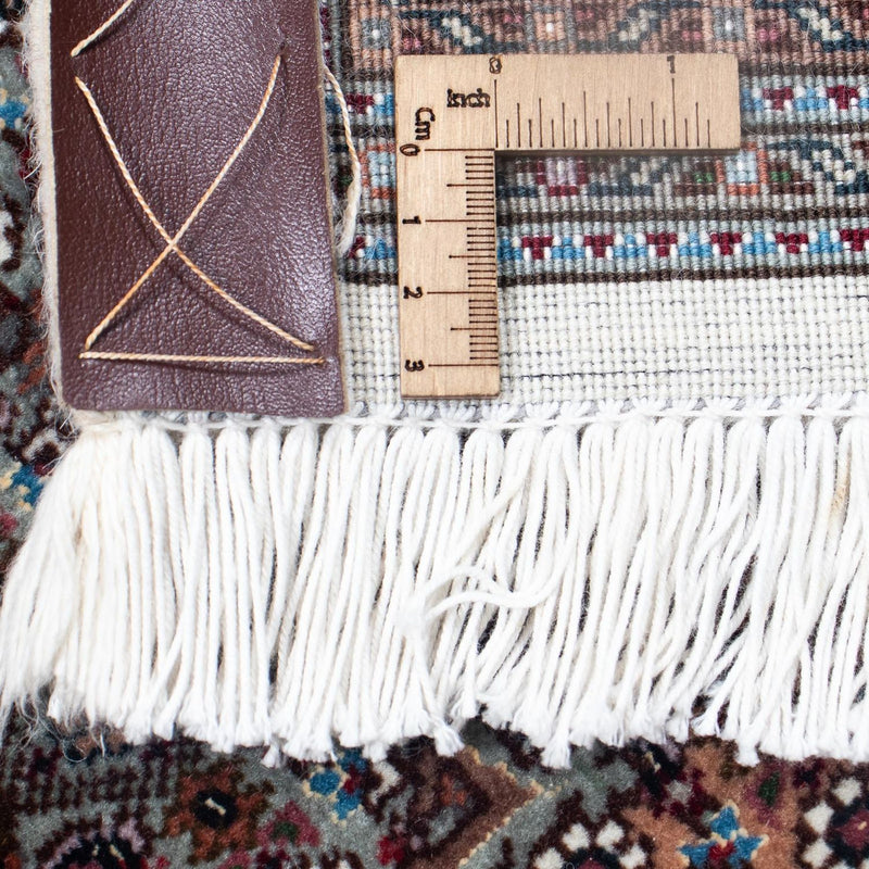 Persisk matta - Tabriz - 355 x 253 cm - mörkbrun