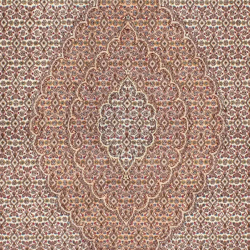 Persisk matta - Tabriz - 242 x 168 cm - ljusbrun