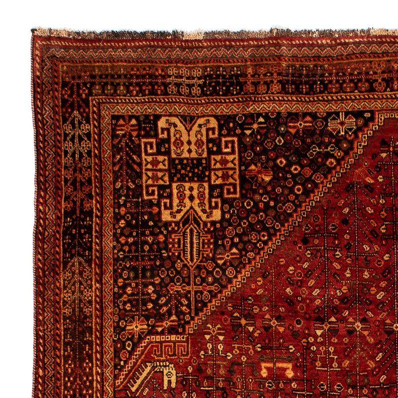 Persisk matta - Nomadic - 288 x 210 cm - mörkröd