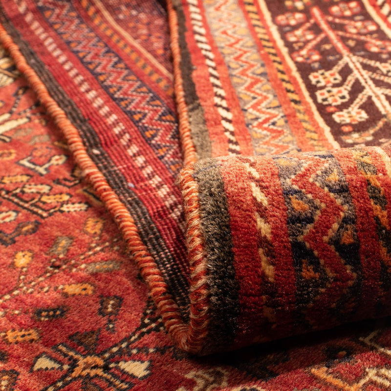 Persisk matta - Nomadic - 288 x 210 cm - mörkröd