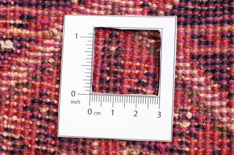 Persisk matta - Nomadic - 290 x 185 cm - mörkröd