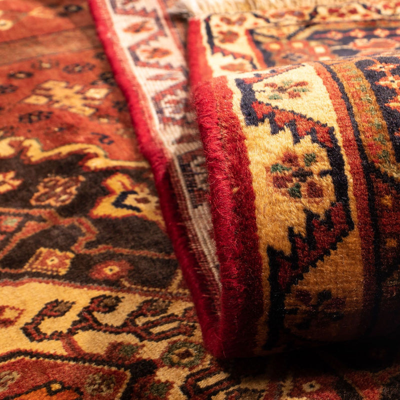 Persisk matta - Nomadic - 307 x 206 cm - mörkröd