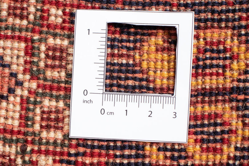 Persisk matta - Nomadic - 307 x 206 cm - mörkröd