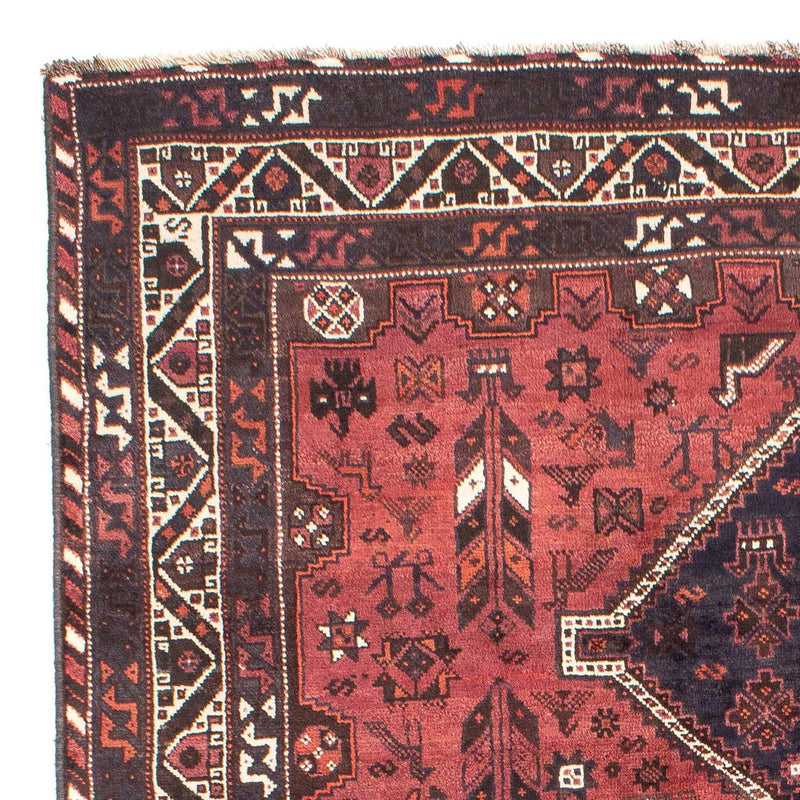Persisk matta - Nomadic - 303 x 206 cm - mörkröd