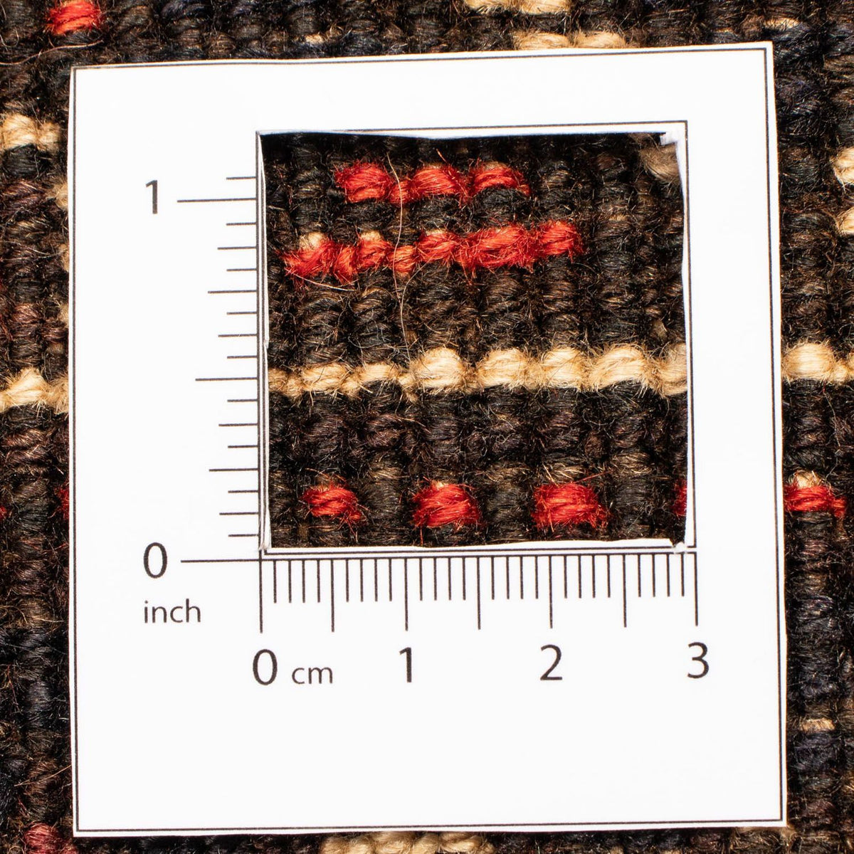 Persisk matta - Nomadic - 303 x 206 cm - mörkröd