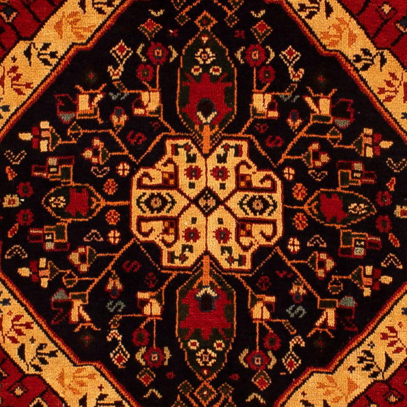 Persisk matta - Nomadic - 302 x 208 cm - mörkröd