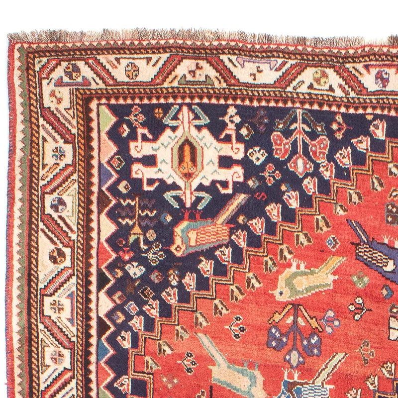 Persisk matta - Nomadic - 257 x 205 cm - röd