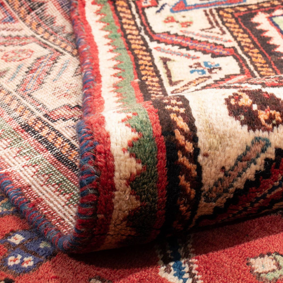 Persisk matta - Nomadic - 257 x 205 cm - röd