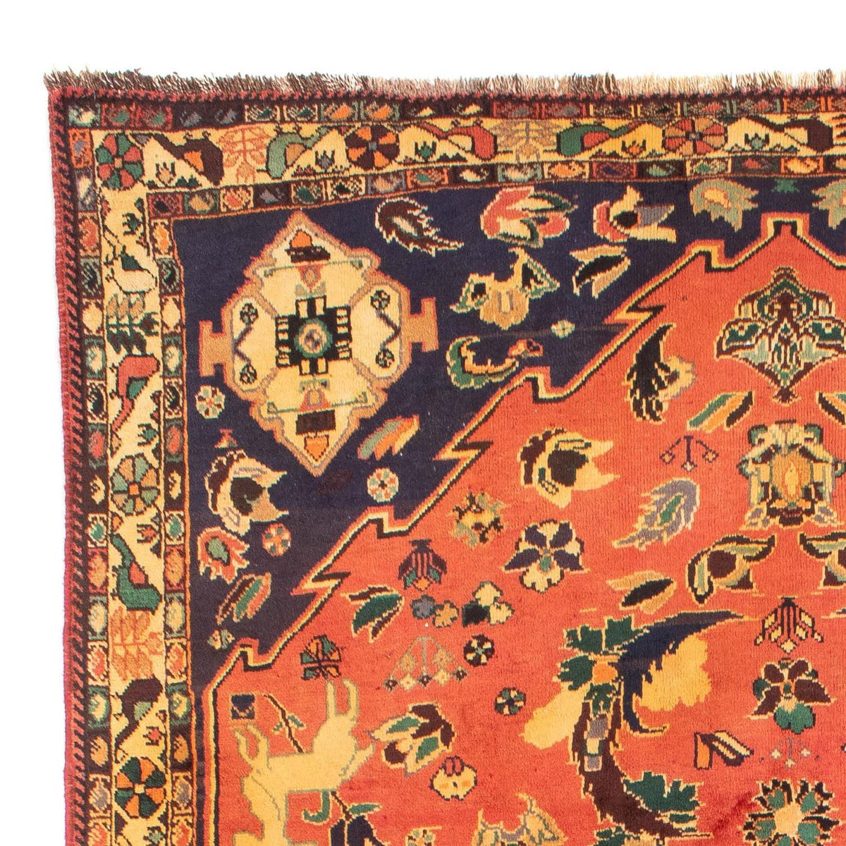 Persisk matta - Nomadic - 320 x 212 cm - röd