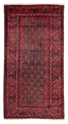 Runner Persisk matta - Nomadic - 240 x 113 cm - röd