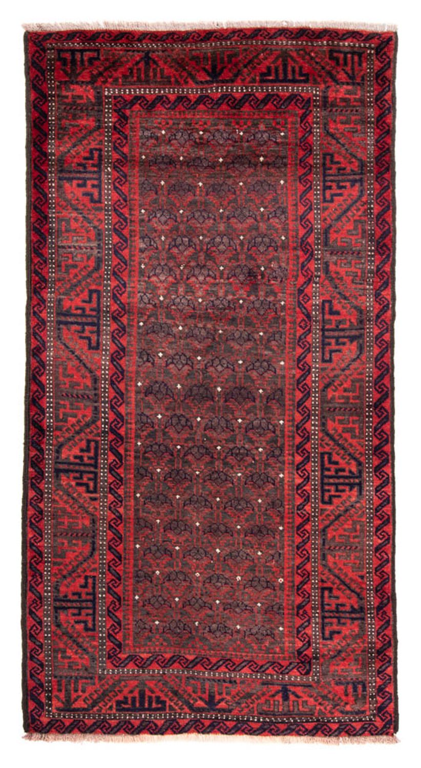 Runner Persisk matta - Nomadic - 240 x 113 cm - röd