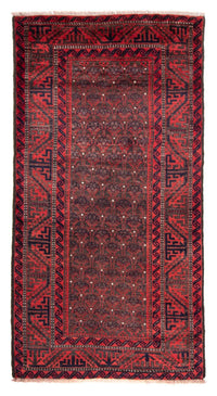Runner Persisk matta - Nomadic - 240 x 113 cm - röd
