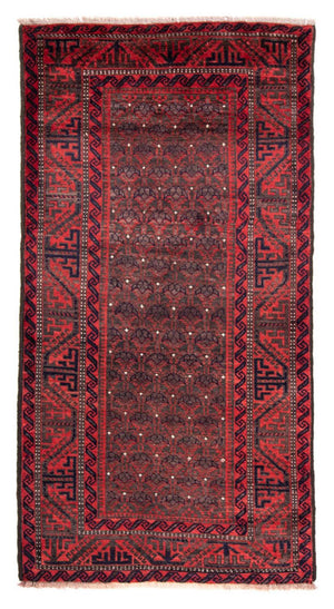 Runner Persisk matta - Nomadic - 240 x 113 cm - röd