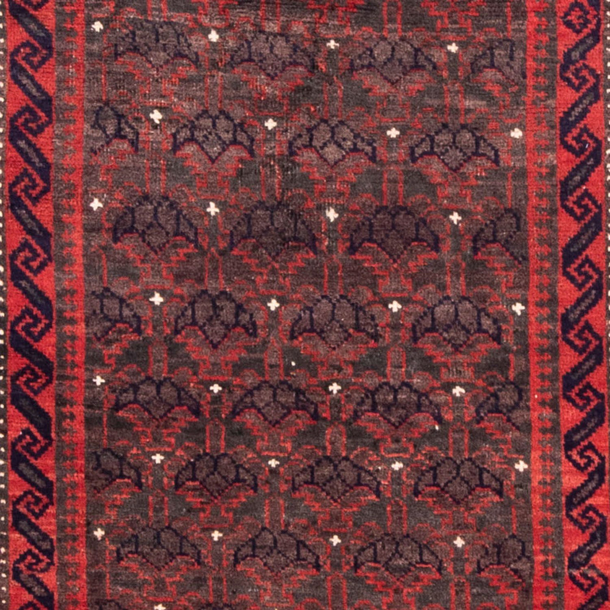 Runner Persisk matta - Nomadic - 240 x 113 cm - röd